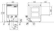 Фронтальная посудомоечная машина Kromo Aqua 40